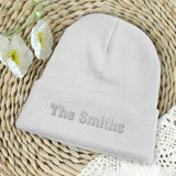 Custom Name - Personalized Family Embroidered Beanie
