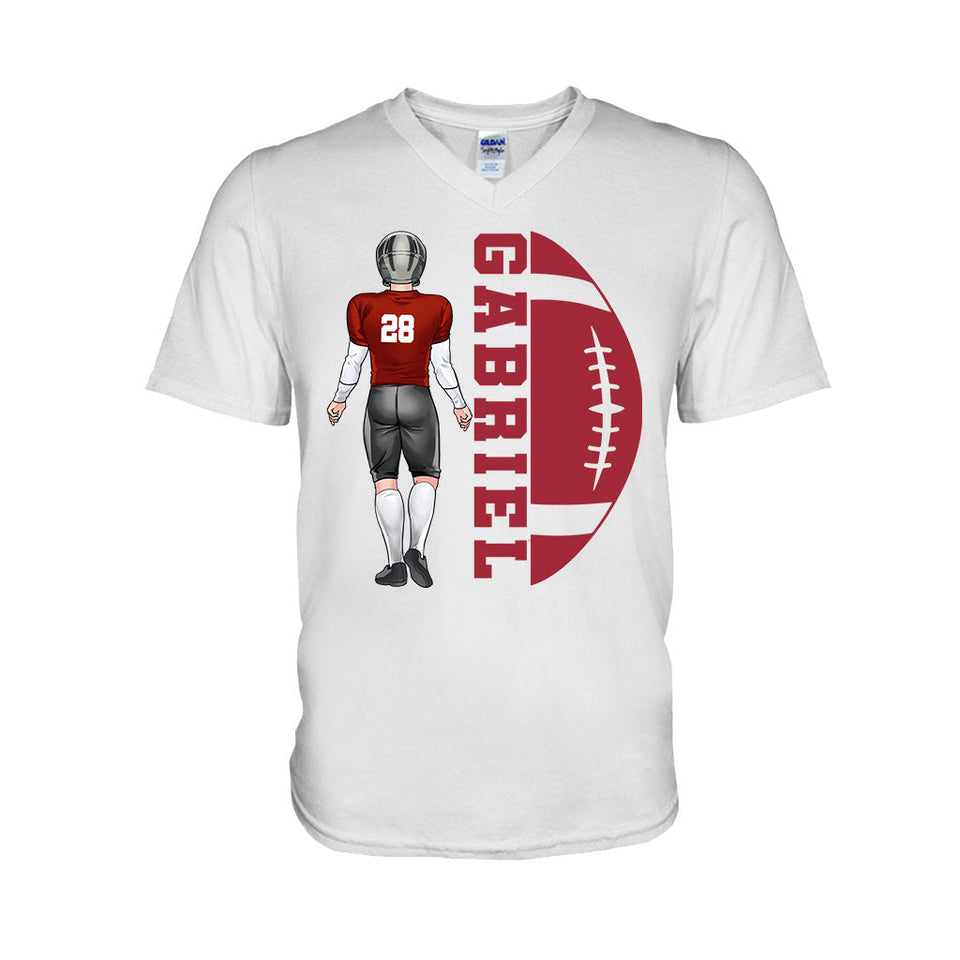 Football Lover - Personalized Football T-shirt And Hoodie