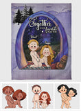 Together Is Our Favorite Place To Be - Personalized Camping Blanket