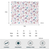 Butterfly Custom Name - Personalized Family Blanket