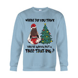 Bend Over I'll Show You Where To Put That Big Tree - Personalized Couple T-shirt And Hoodie