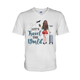 So The Adventure - Travelling gift for mom, daughter, granddaughter, wife, girlfriend, friend - Personalized T-shirt And Hoodie