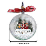 Blessed To Be Called Grandma - Personalized Grandma Snow Globe Ornament
