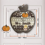 Welcome To My Classroom - Personalized Teacher Interchangeable Wood Sign