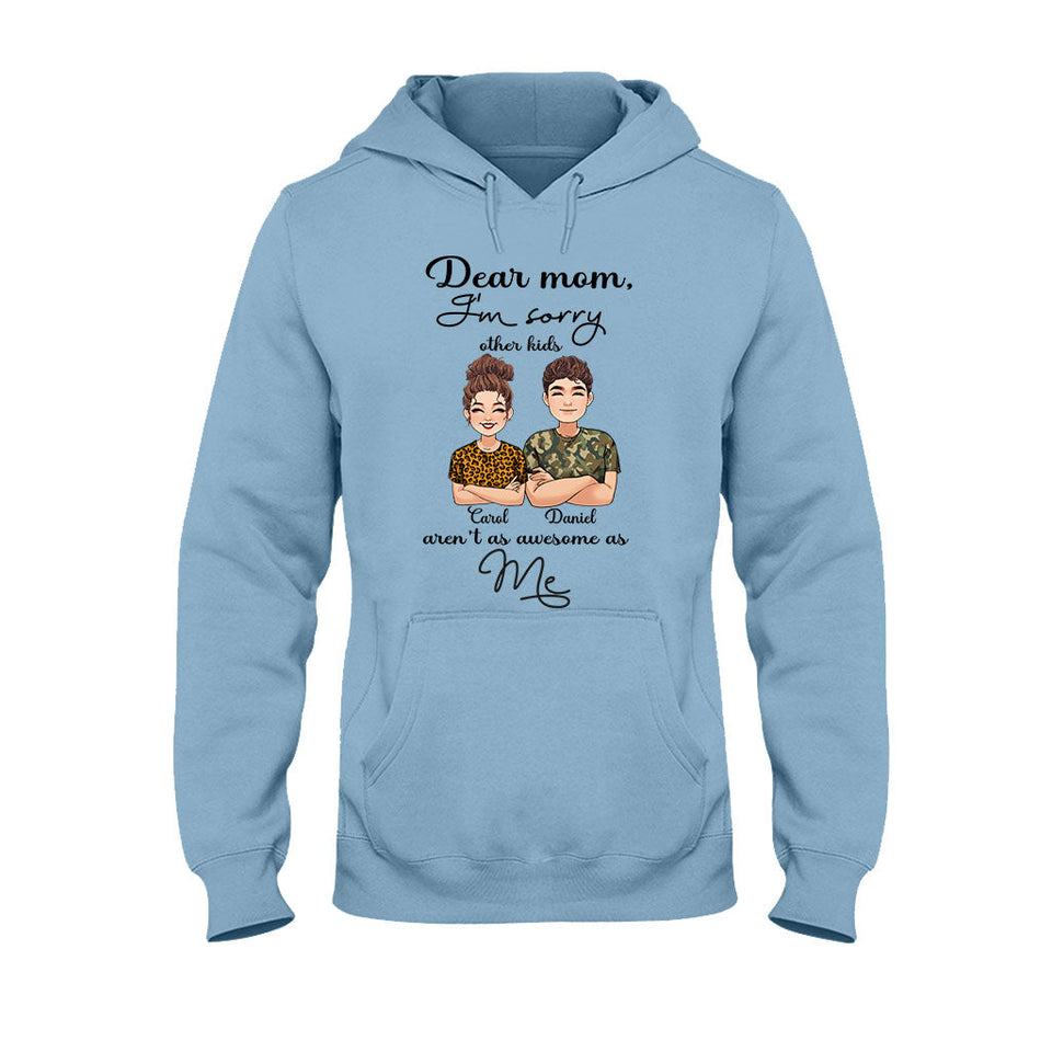 Dear Mom - Personalized Mother T-shirt And Hoodie