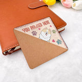 You Pawsed Here - Book gift for dog lover, cat lover - Personalized Corner Bookmark