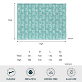 Custom Name Pattern - Gift for grandson - Personalized Blanket
