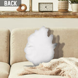 Black Cat - Personalized Black Cat Shaped Pillow