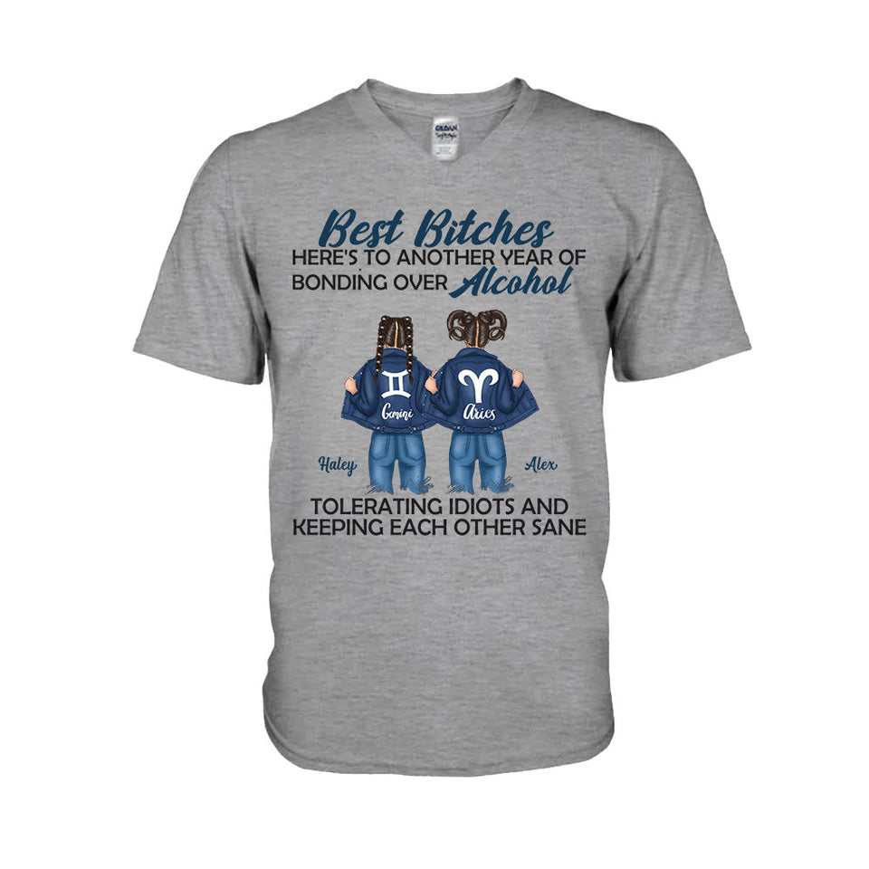Trouble Together - Personalized Bestie T-shirt And Hoodie