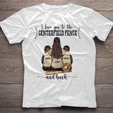 My Heart Is On That Field - Personalized Baseball T-shirt And Hoodie