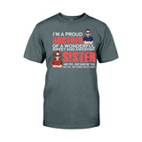 I'm A Proud Brother - Personalized Sibling T-shirt & Hoodie