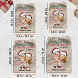 The Only Sacks I Want For Christmas - Personalized Couple Christmas Gift Bag