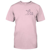 Custom Line Art - Personalized Family Embroidered T-shirt
