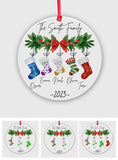 Stocking Family - Personalized Family Ornament