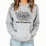 I'm Fine - Christmas T-shirt And Hoodie