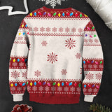 Eating Cookies For Two - Personalized Pregnancy Ugly Sweater