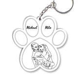 Fur Baby - Personalized Dog Keychain
