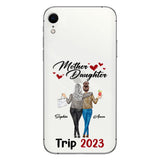 Love Horses - Personalized Mother Clear Phone Case