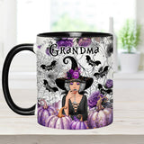 Grandma Witch - Personalized Grandma Accent Mug