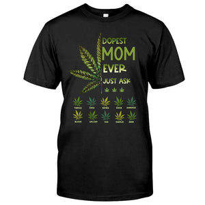 Dopest Dad Ever - Gift for dad, grandma, grandpa, mom, uncle, aunt, brother, sister - Personalized T-shirt And Hoodie