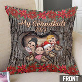 My Grandkids - Personalized Grandma Throw Pillow