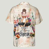Just One More Chapter - Personalized Book Hawaiian Shirt