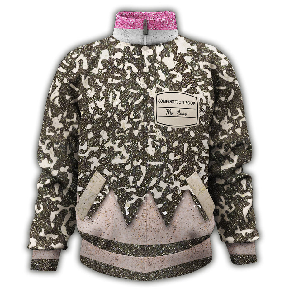 Welcome Back To School - Personalized Teacher Zip Jacket