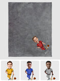 Love Sports - Personalized Baseball Blanket