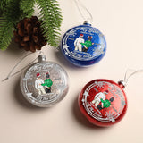 Touch My Bum - Personalized Couple Glitter Ornament Ball