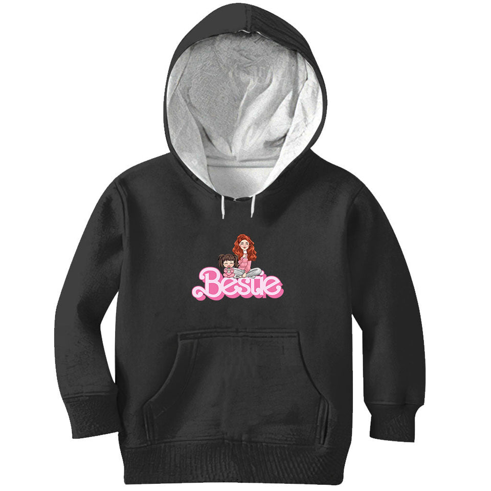 Besties Mommy & Daughters - Personalized Mother T-shirt And Hoodie