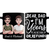 Dear Mom Dear Dad I'm Yours - Gift for mom, dad - Personalized Mug