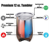 Sorry I Missed Your Call I Was On The Other Line - Personalized Fishing Wine Tumbler