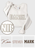 Custom Name - Personalized Kid Embroidered Sweater