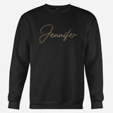 Custom Name - Personalized Aunt Embroidered Sweater