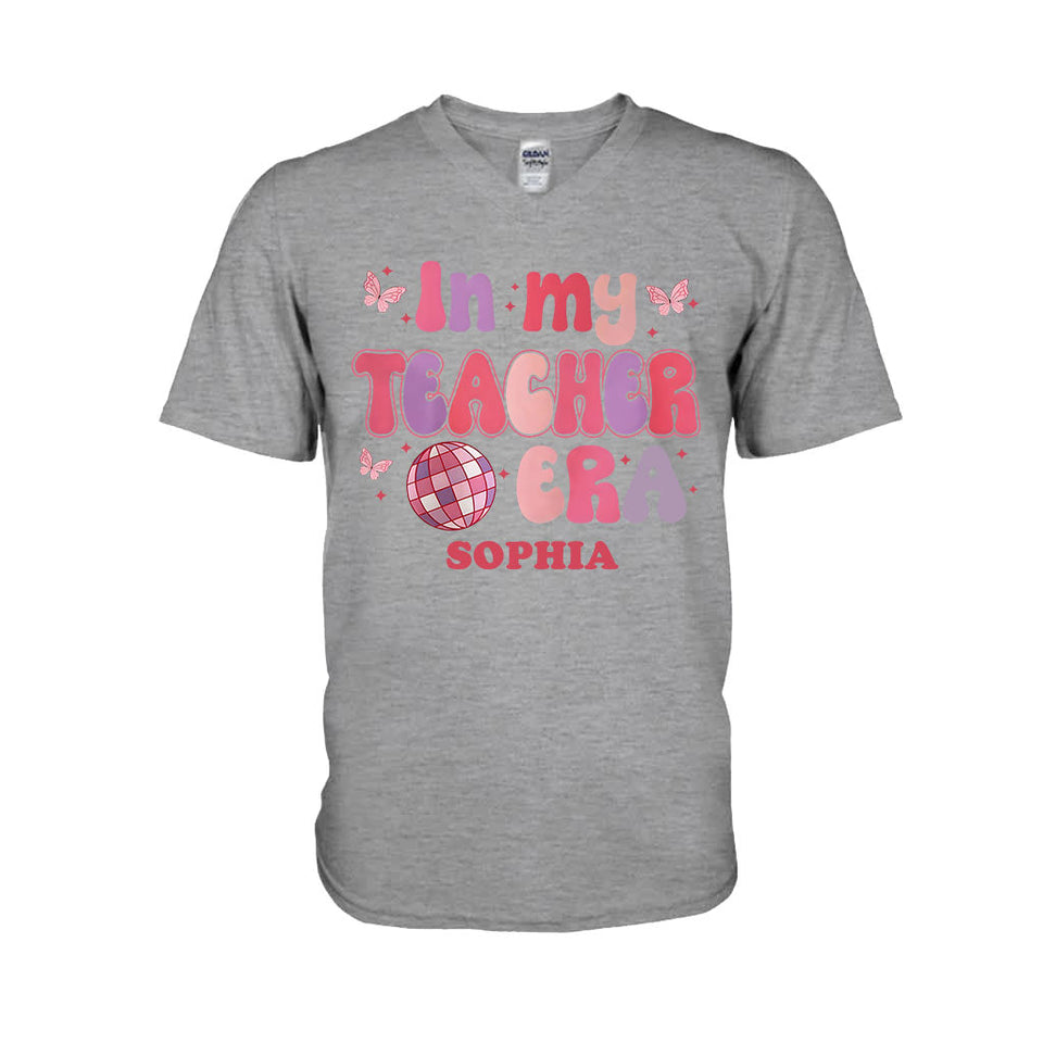 In My Teacher Era - Personalized Teacher T-shirt And Hoodie