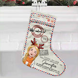 North Pole Express Santa Delivery - Personalized Family Christmas Stockings