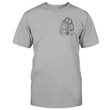 Custom Line Art - Personalized Sibling Embroidered T-shirt