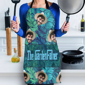 And Into The Garden - Gardening gift for mom, dad, grandma, him, her, wife, husband, girlfriend, boyfriend - Personalized Apron