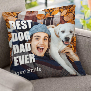 Best Dog Mom/ Mother/ Grandma... Ever - Personalized Throw Pillow