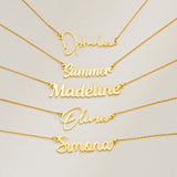 Love You Mom - Personalized Mother Name Necklace