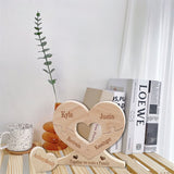 Together We Make A Family - Personalized Family Wooden Puzzle Standing
