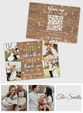 A Little Note - Personalized QR Greeting Card