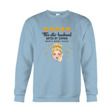 Five Star Husband Wife - Personalized Husband And Wife T-shirt And Hoodie