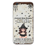 Home Blessing - Personalized Witch Phone Case