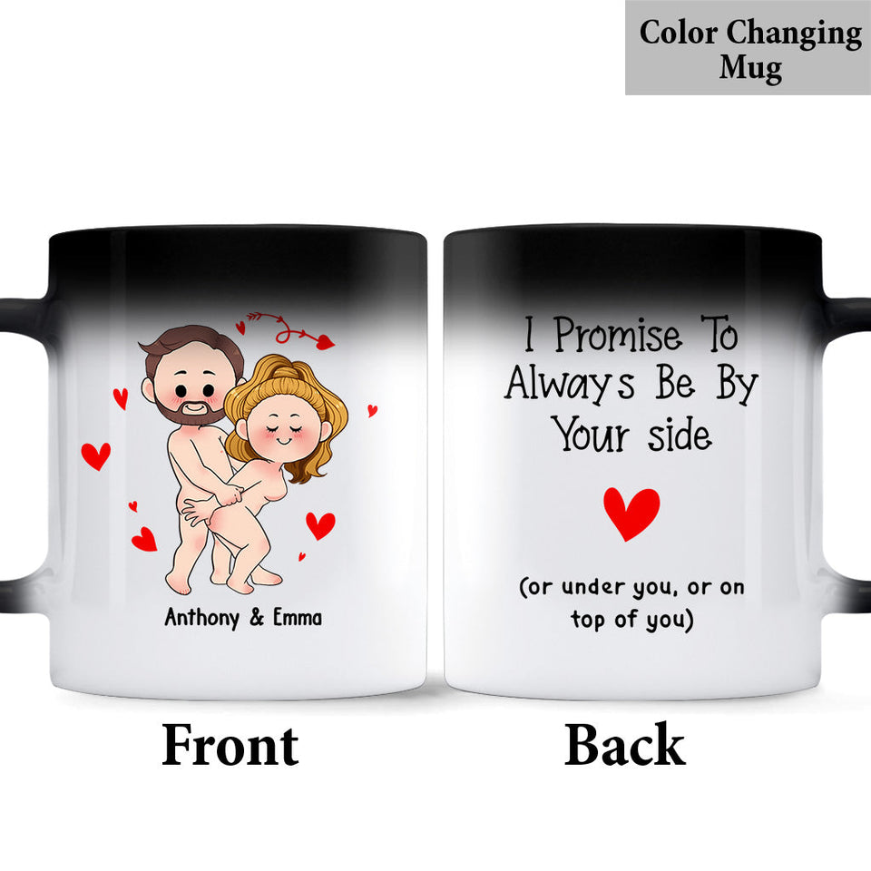 I Just Want You To Be Happy - Couple gift for husband, wife, boyfriend, girlfriend - Personalized Mug