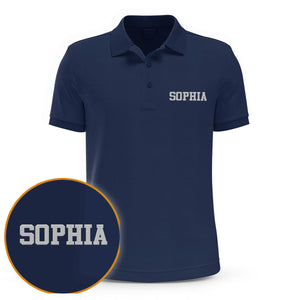 Custom Name - Personalized granddaughter Embroidered Polo Shirt