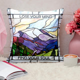 Lose Your Mind - Hiking Throw Pillow