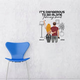 Couples Who Game Together Stay Together - Personalized Video Game Decal Full