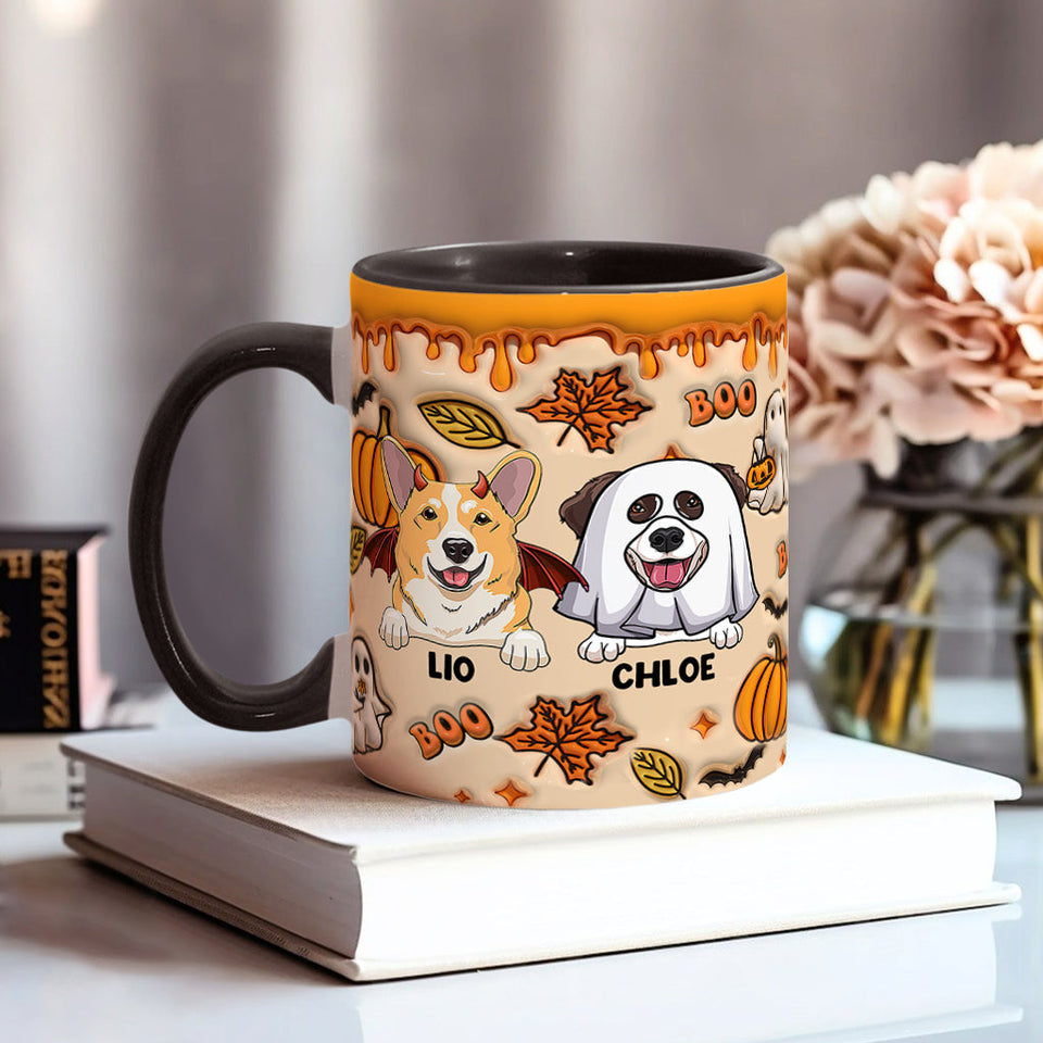 Boo - Personalized Dog Accent Mug