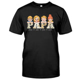 Vintage Map Title - Personalized Father T-shirt & Hoodie